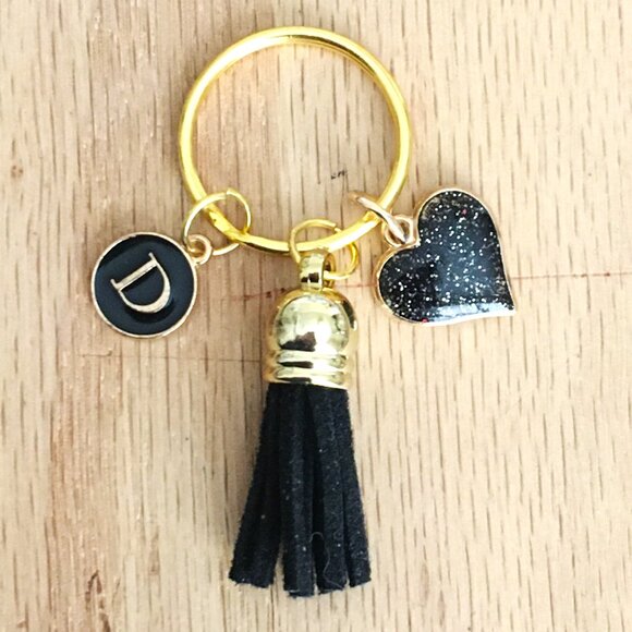 Handcrafted Personalized Bag Charm, Keychain, Tote Charm, Backpack Charm - Picture 4 of 5